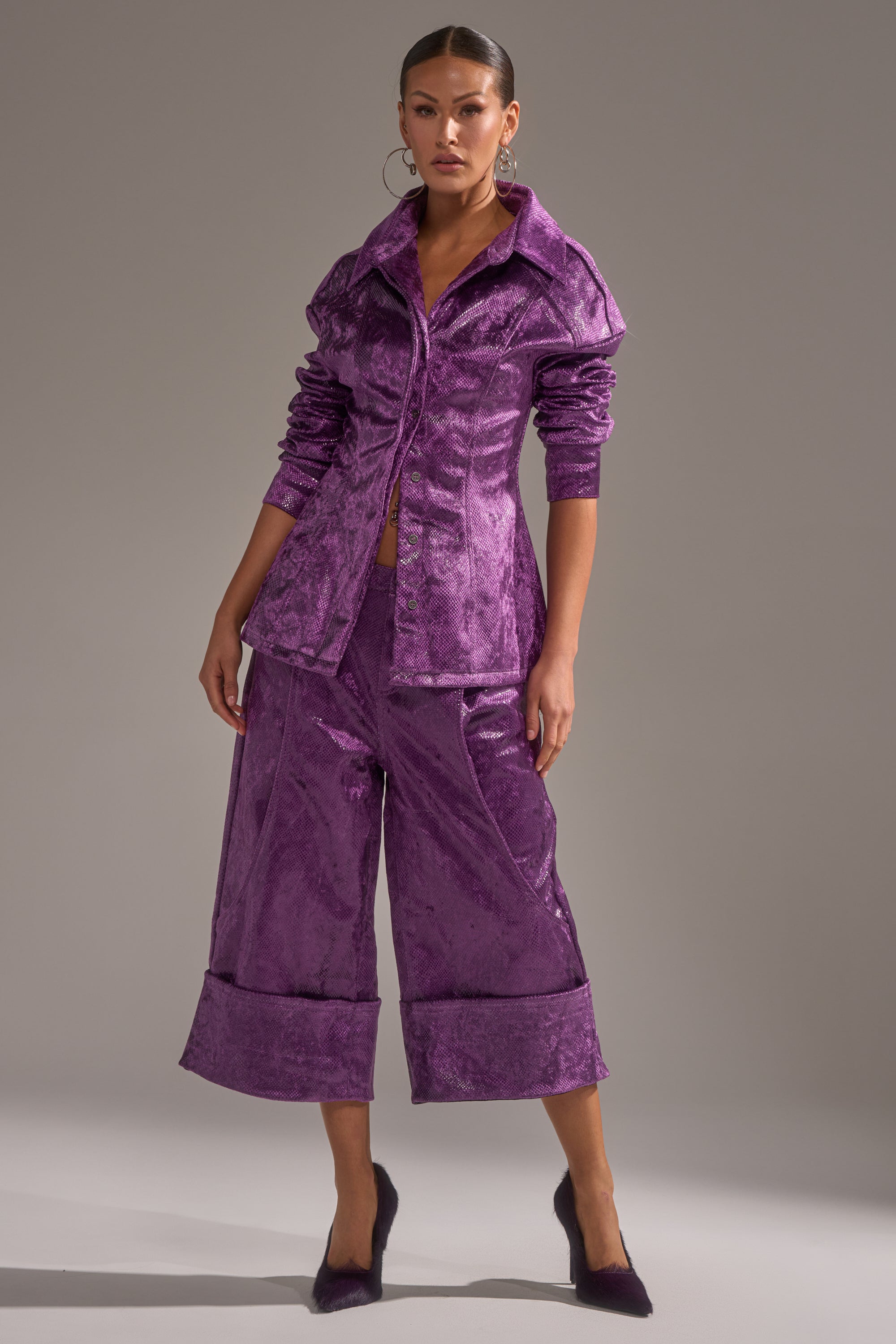 CRAZY TOUCH VELVET TROUSER