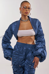 NO TIME FOR GAMES BOLERO IN BLUE