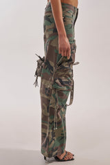 TAKE ME DOWN CAMO CARGO PANT