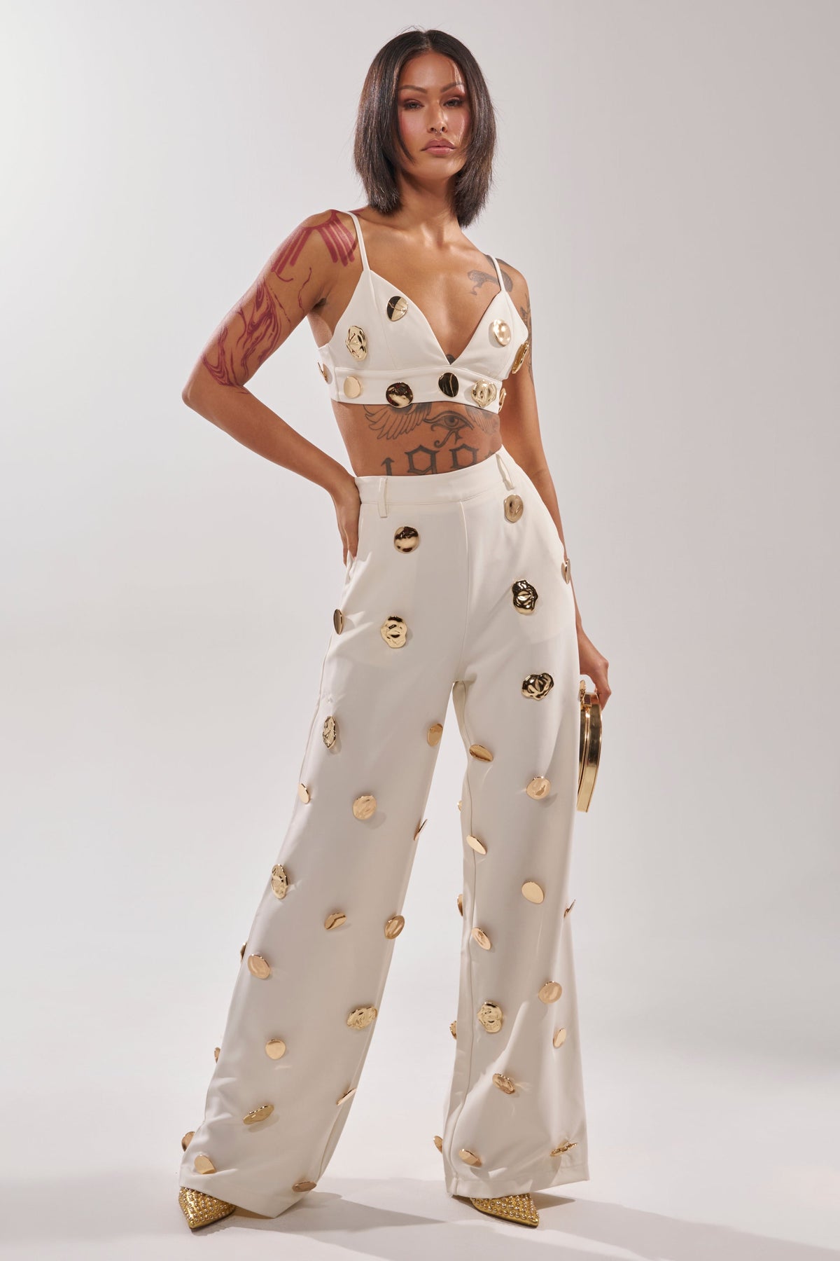 SARASOTA EMBELLISHED TROUSER