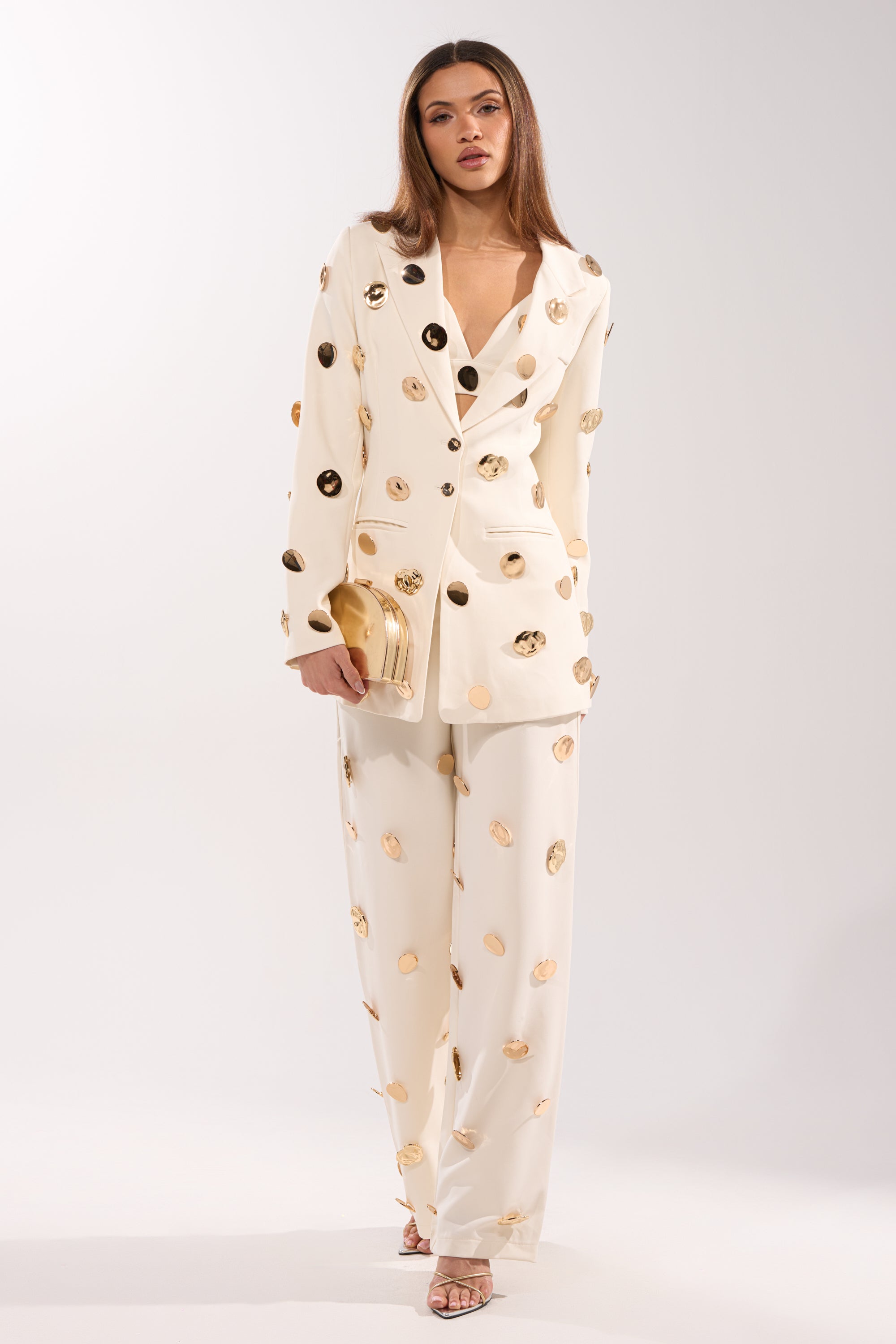 SARASOTA EMBELLISHED BLAZER