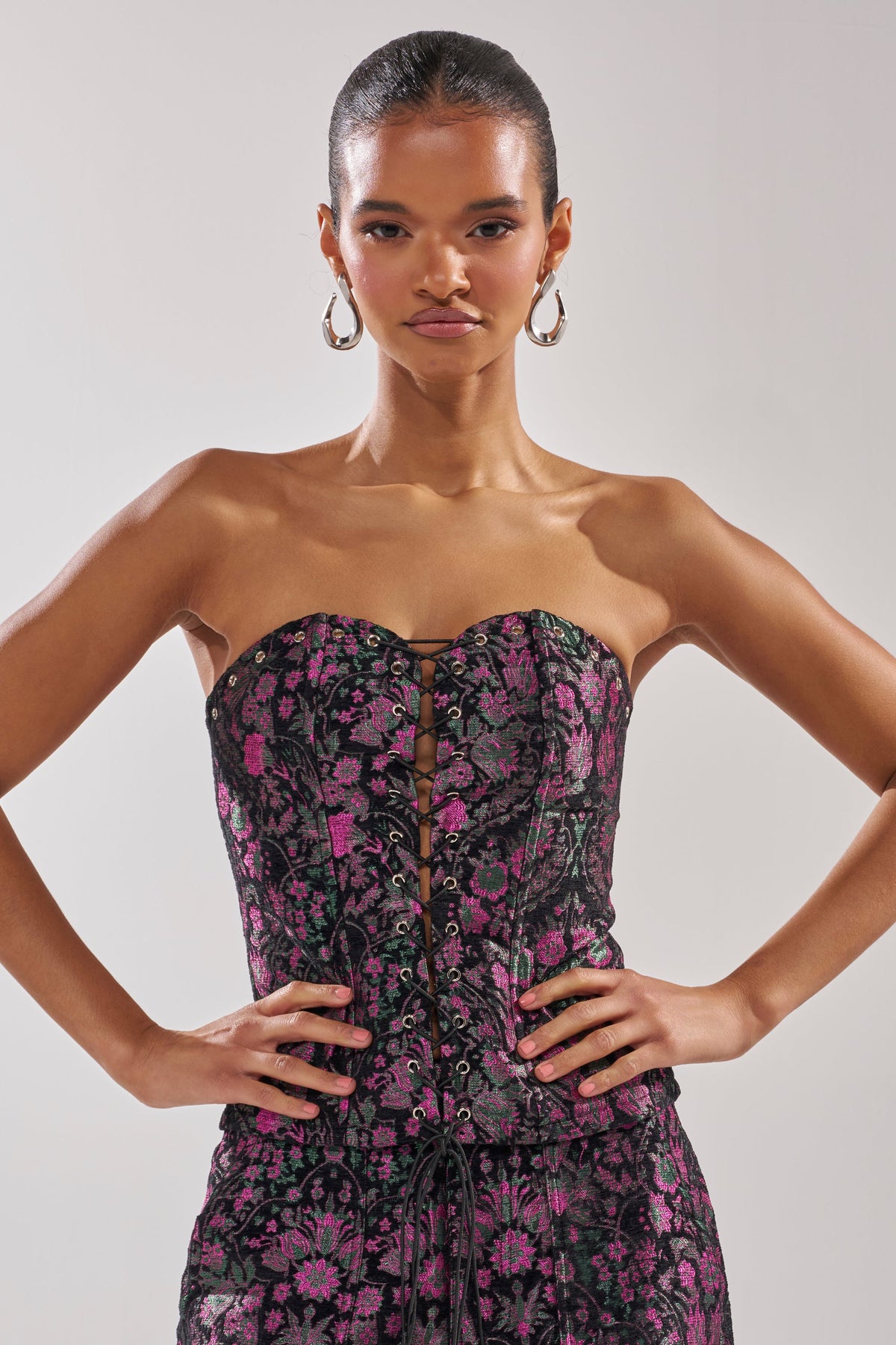 KIMMY FLORAL CORSET