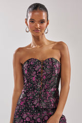 KIMMY FLORAL CORSET