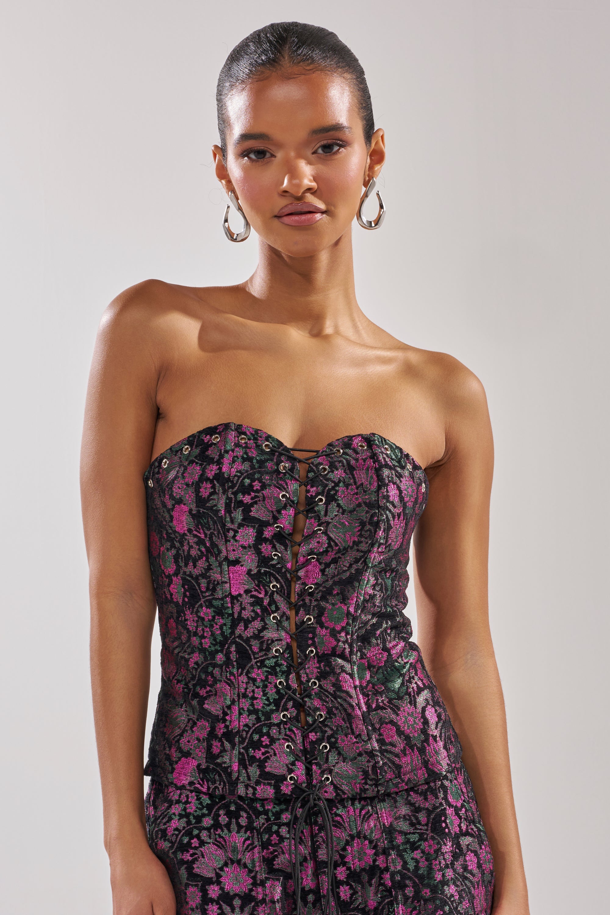 KIMMY FLORAL CORSET
