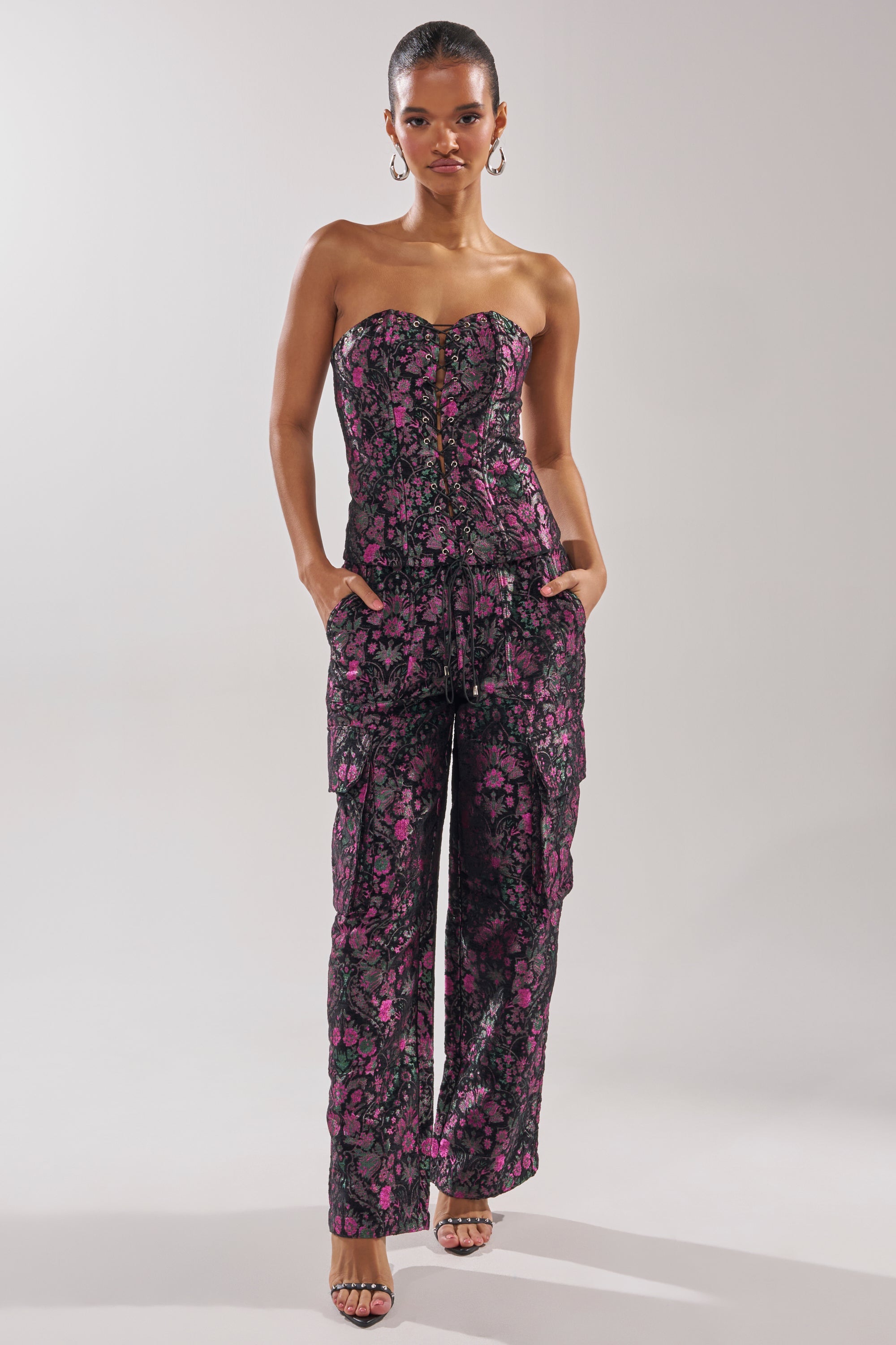 KIMMY FLORAL CORSET