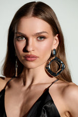NEVER BENT STATEMENT EARRING