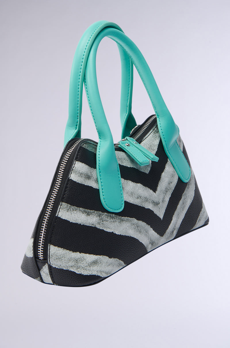 WILD ONE ZEBRA PU PURSE