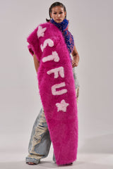 STFU FAUX FUR SCARF