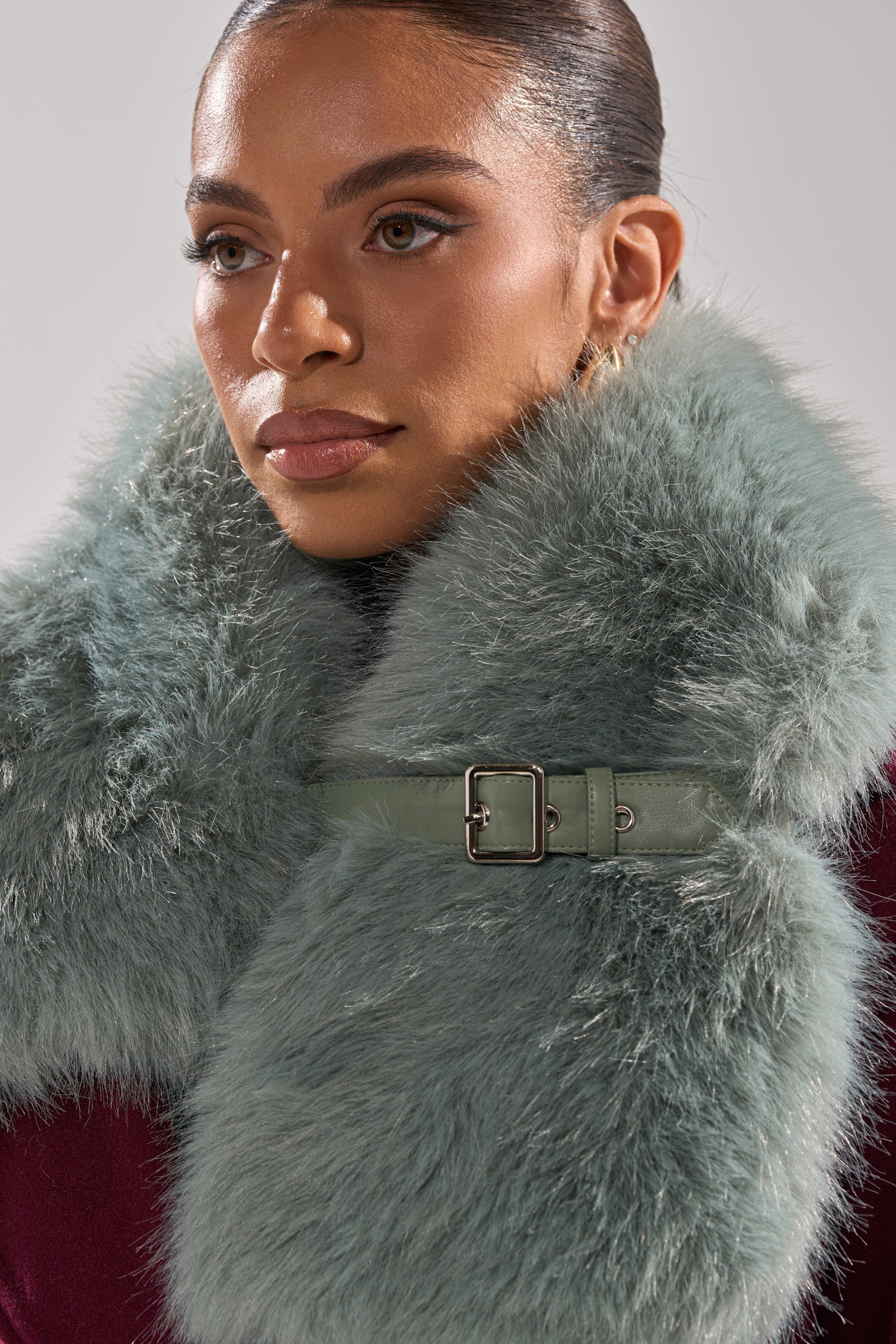 HAVE IT ALL FAUX FUR SHAWL