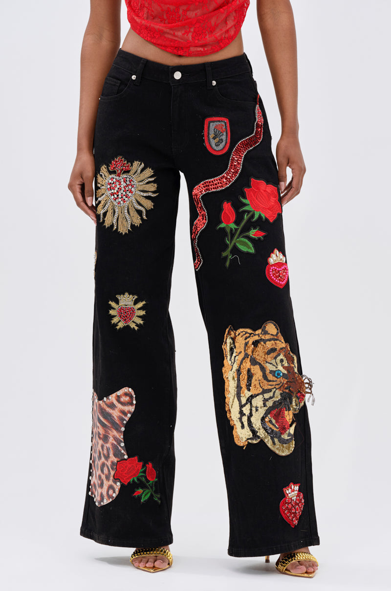 FIERCE DENIM PANT