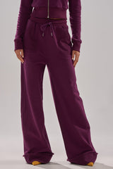 SHE'S GONE, YOU'RE FINE WIDE LEG JOGGER