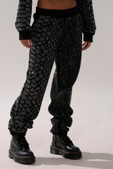 SNEAKY LITTLE SNAKE WIDE LEG JOGGER