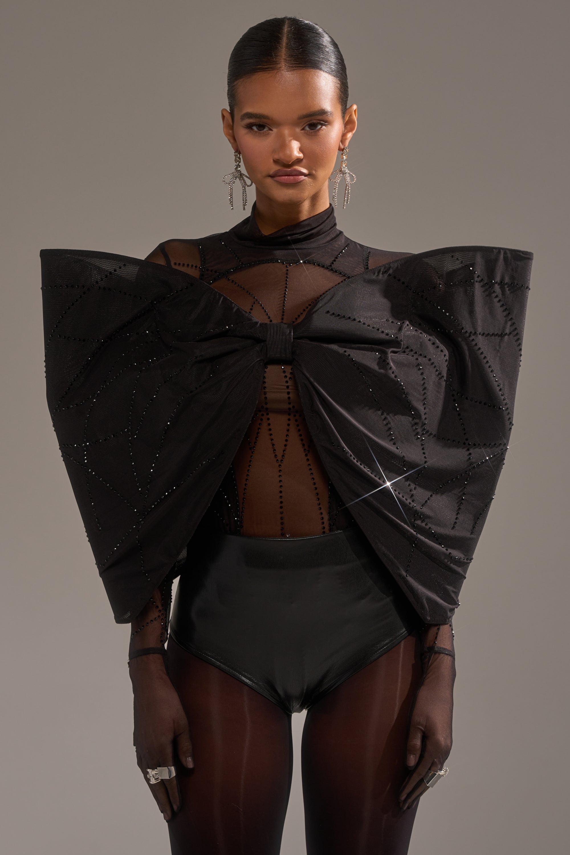 SPIDER GIRL BOW TOP