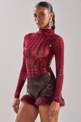 TRIPPY TYPE BODYSUIT