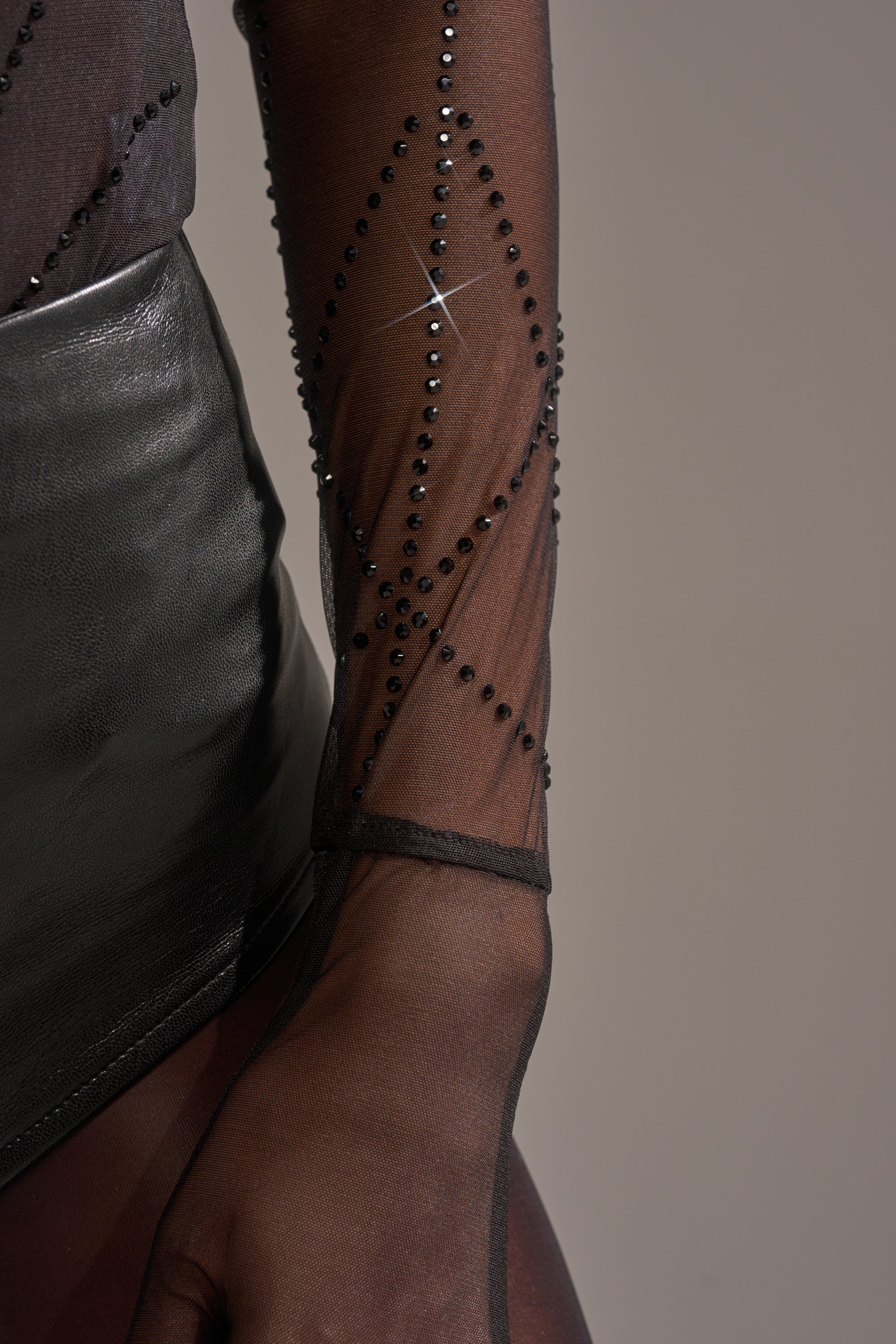 SPIDER GIRL MESH BODYSUIT