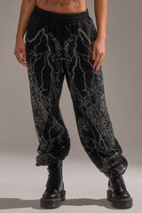 ELECTRIC LOVE RHINESTONE JOGGER