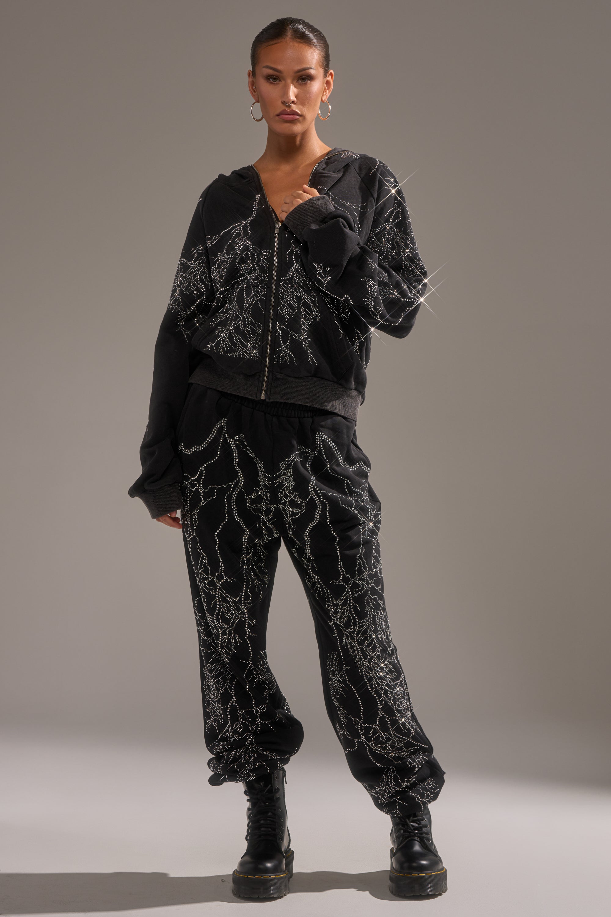 ELECTRIC LOVE RHINESTONE JOGGER