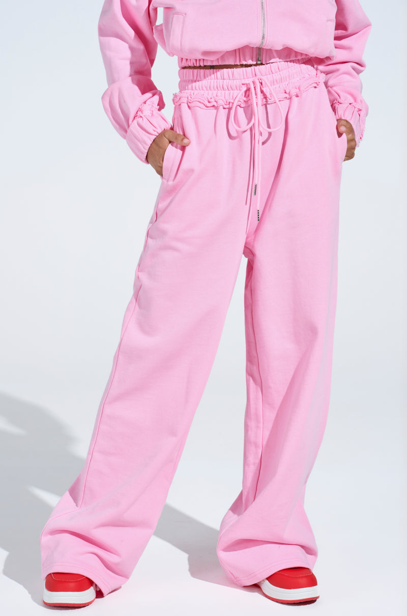 HATERS CLUB WIDE LEG JOGGER