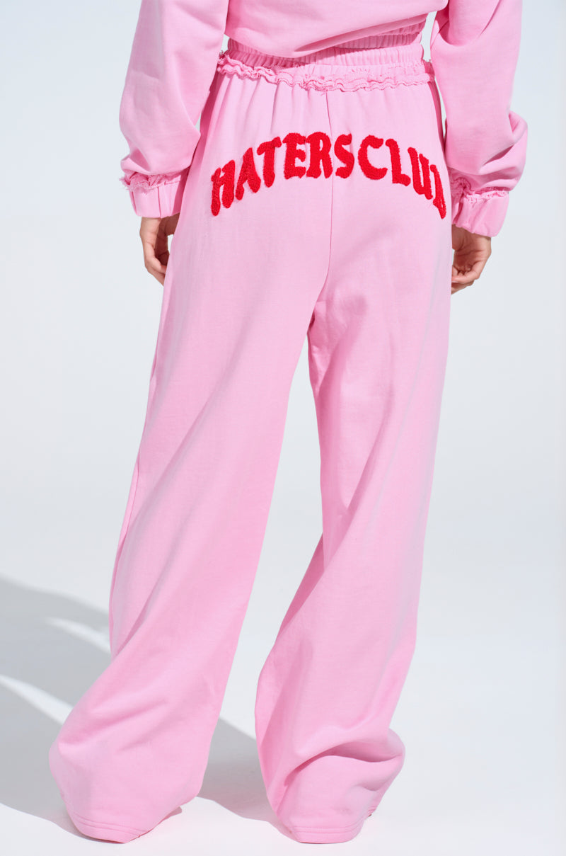 HATERS CLUB WIDE LEG JOGGER