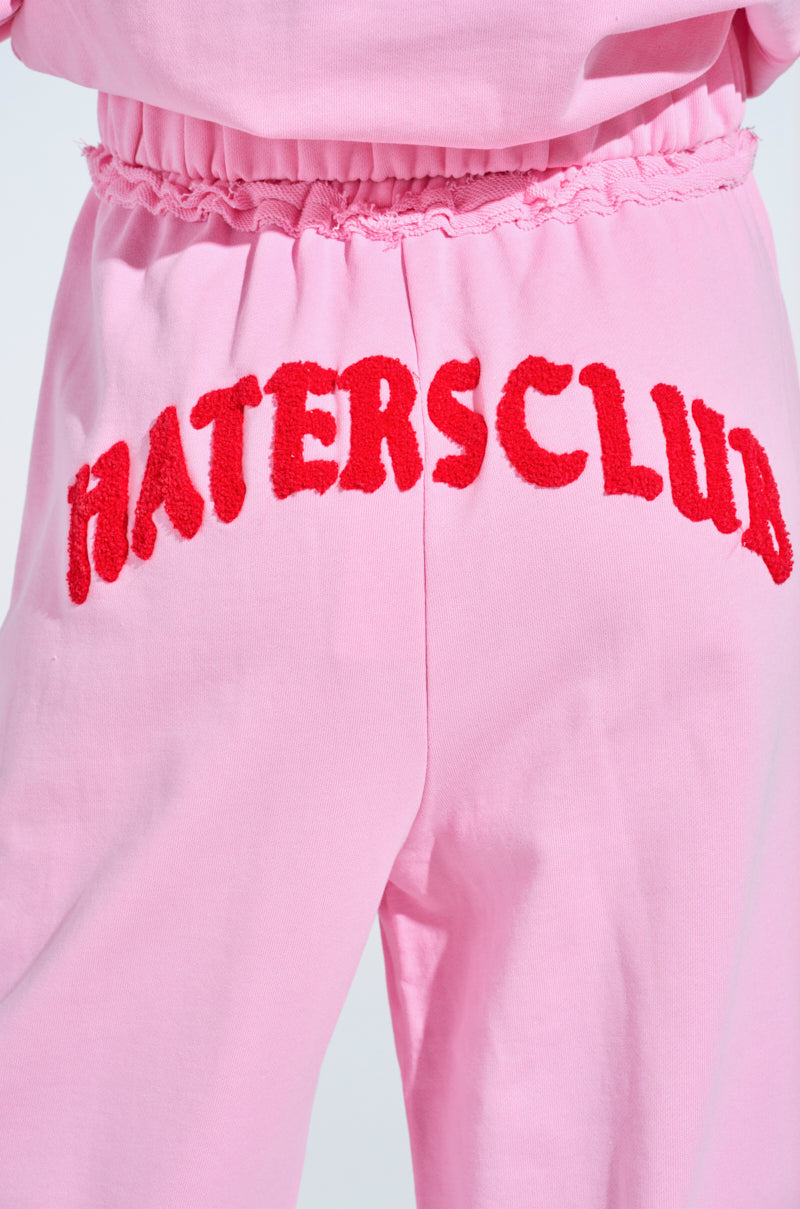HATERS CLUB WIDE LEG JOGGER