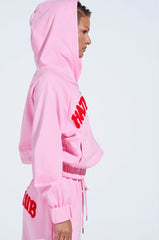 HATERS CLUB ZIP UP HOODIE