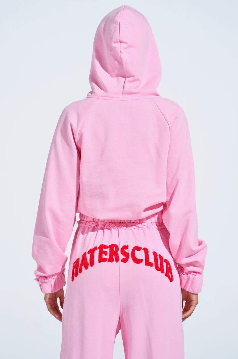 HATERS CLUB ZIP UP HOODIE