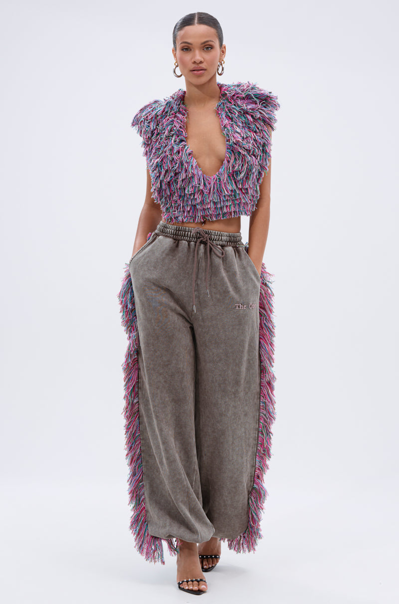 THE ONE FRINGE BLOUSE