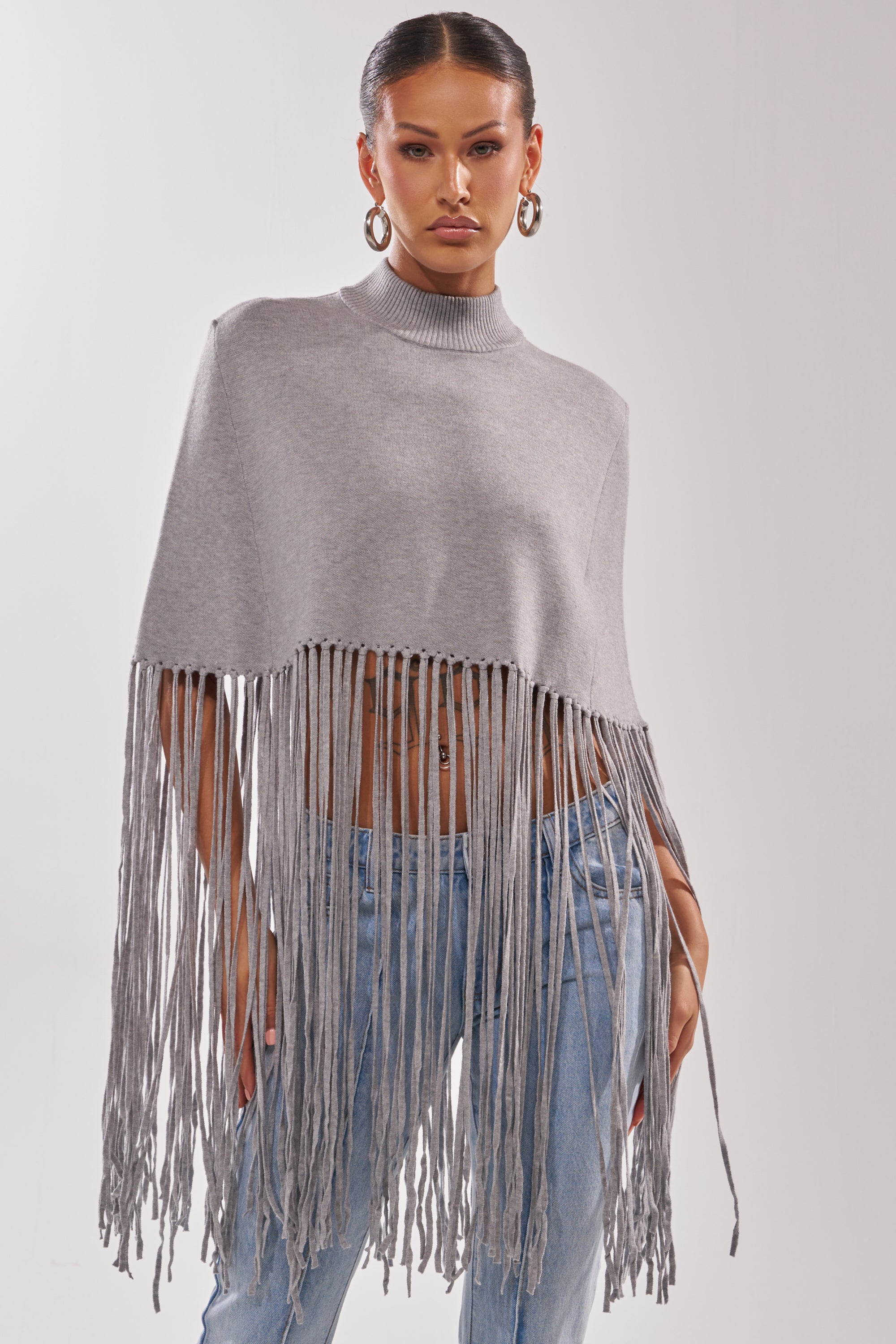 FRINGE FOR DAYS SWEATER