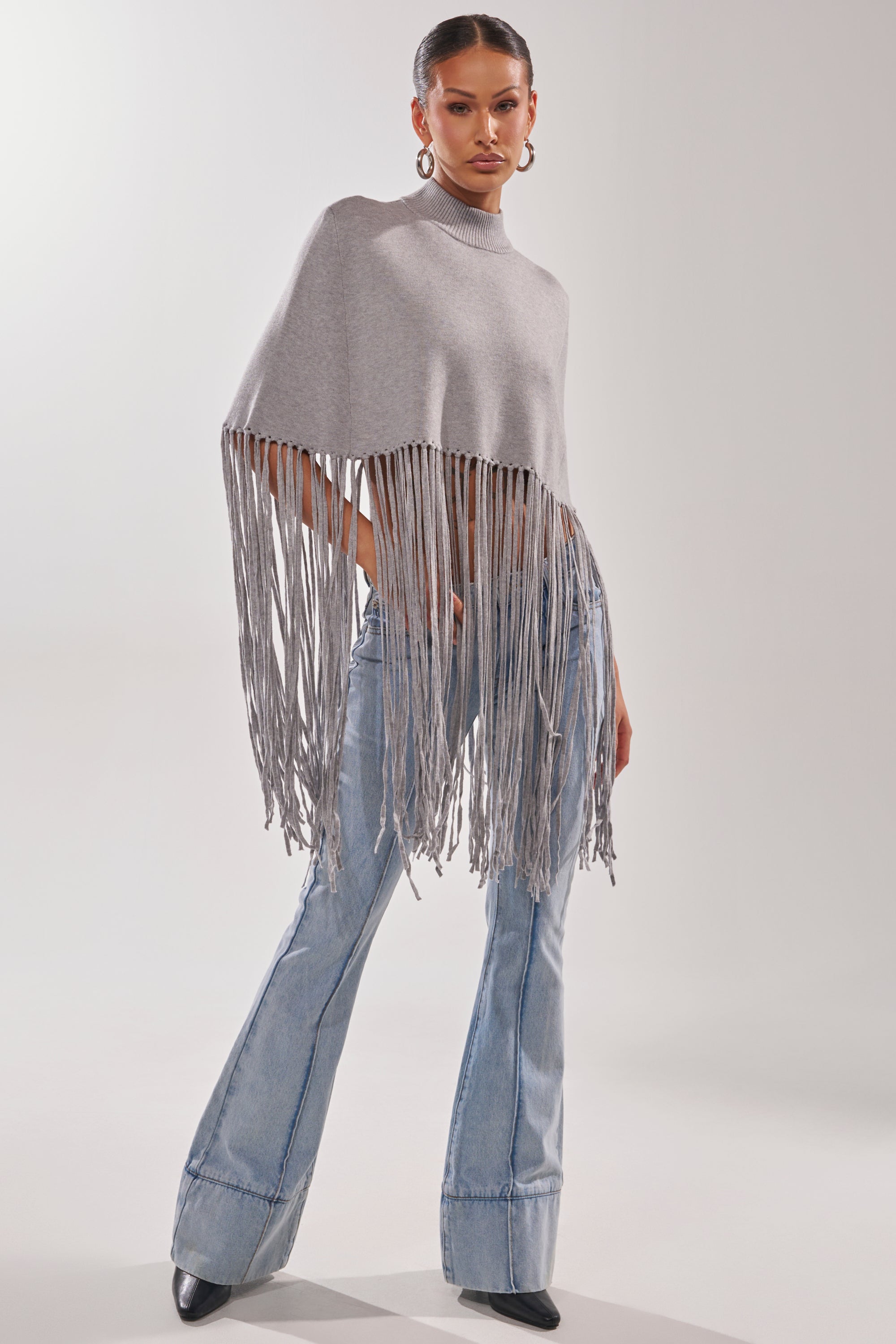 FRINGE FOR DAYS SWEATER