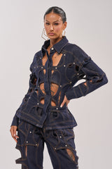 CUT YOU OUT BUTTON DOWN