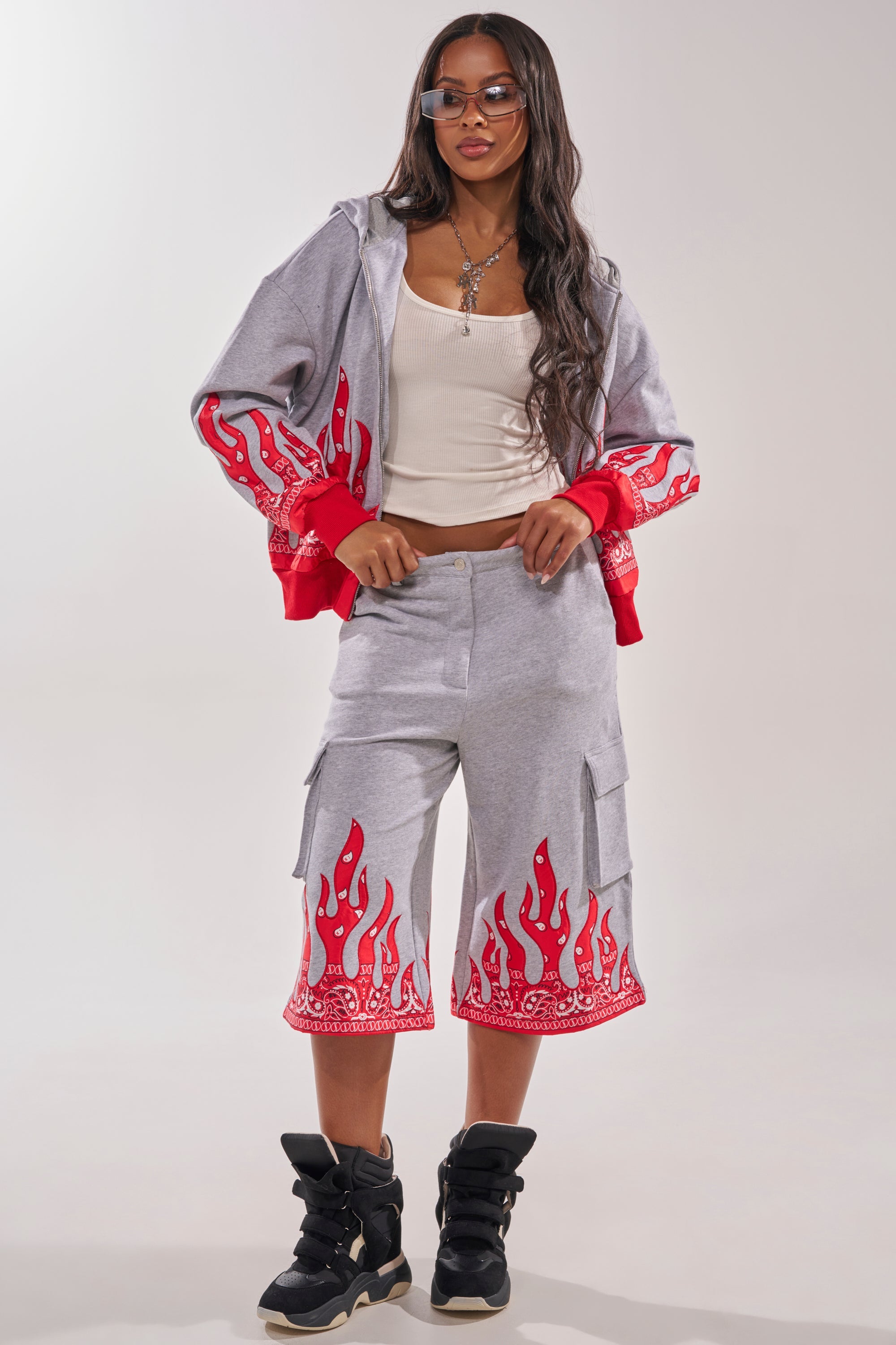 FIRE TO THE FLAMES BERMUDA SHORT