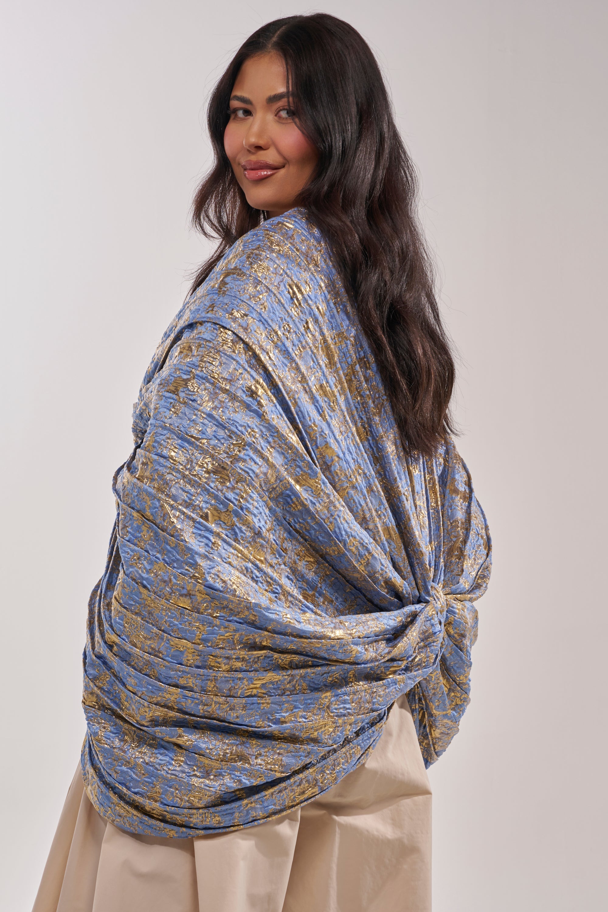 GLORY BROCADE BLOUSE