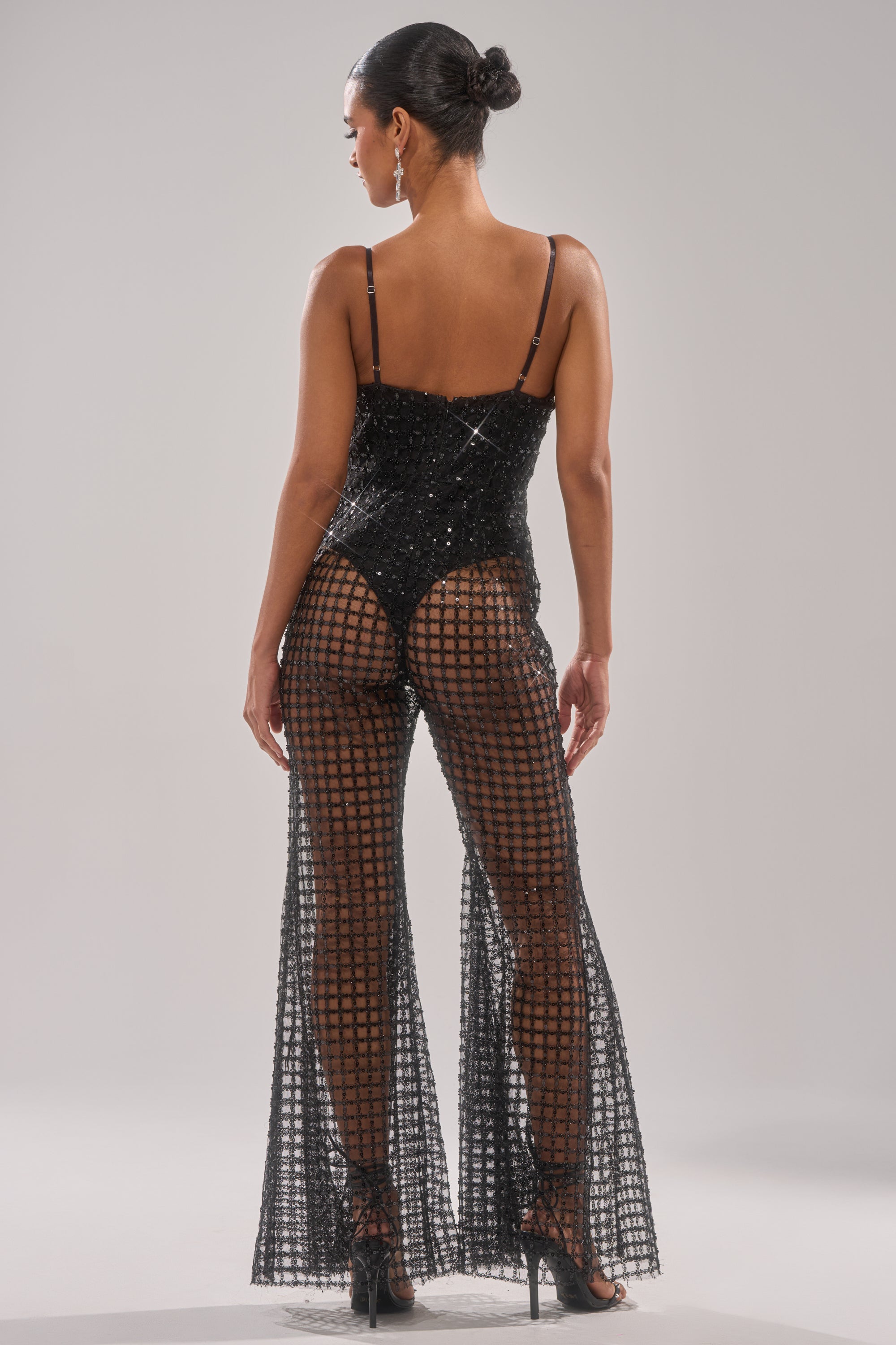 HARDEST TO LOVE MESH JUMPSUIT