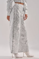 JUST LIKE THAT BROCADE PANT