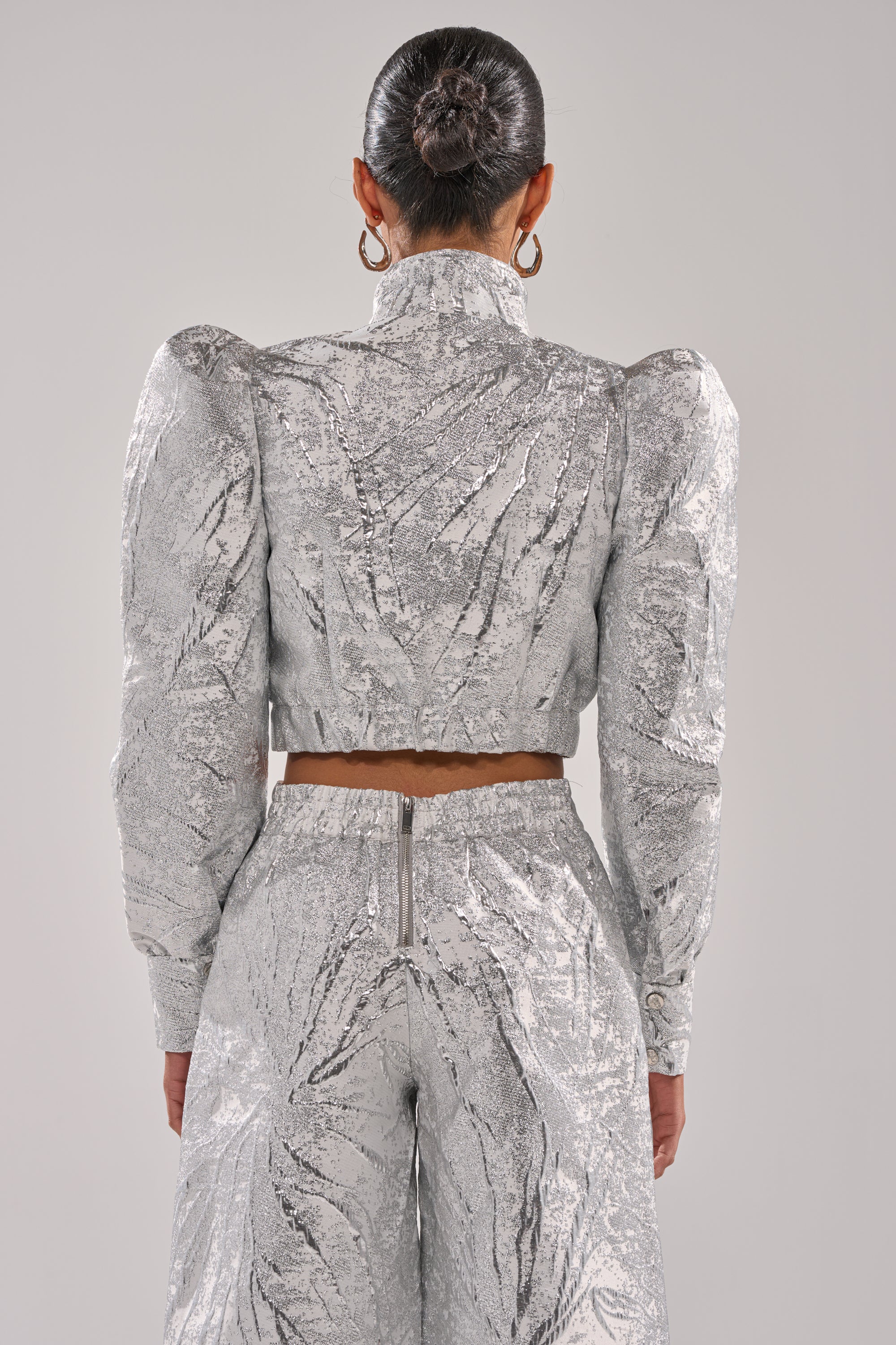 JUST LIKE THAT BROCADE BOMBER