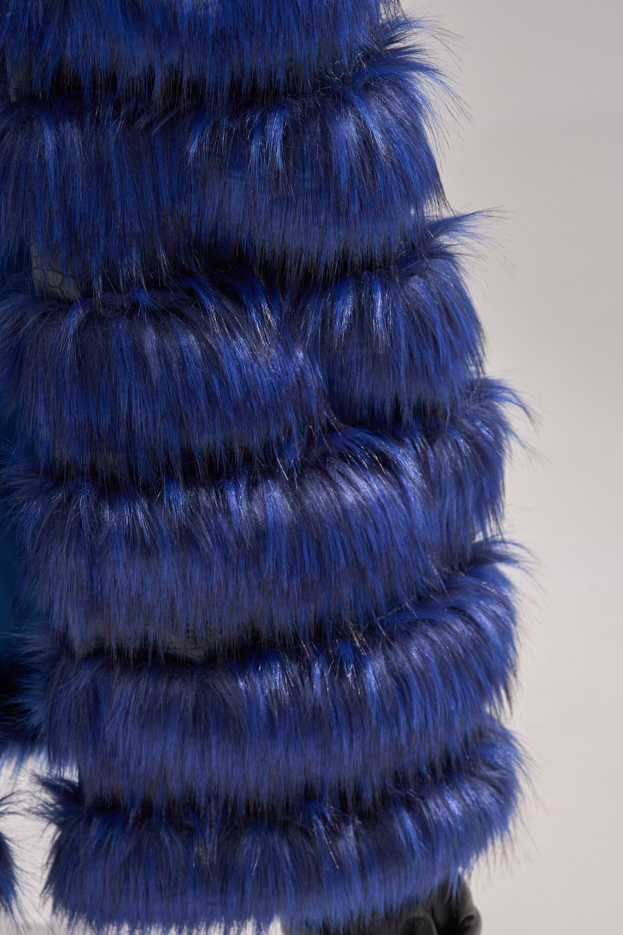 RIZZA PANELED FUR VEST