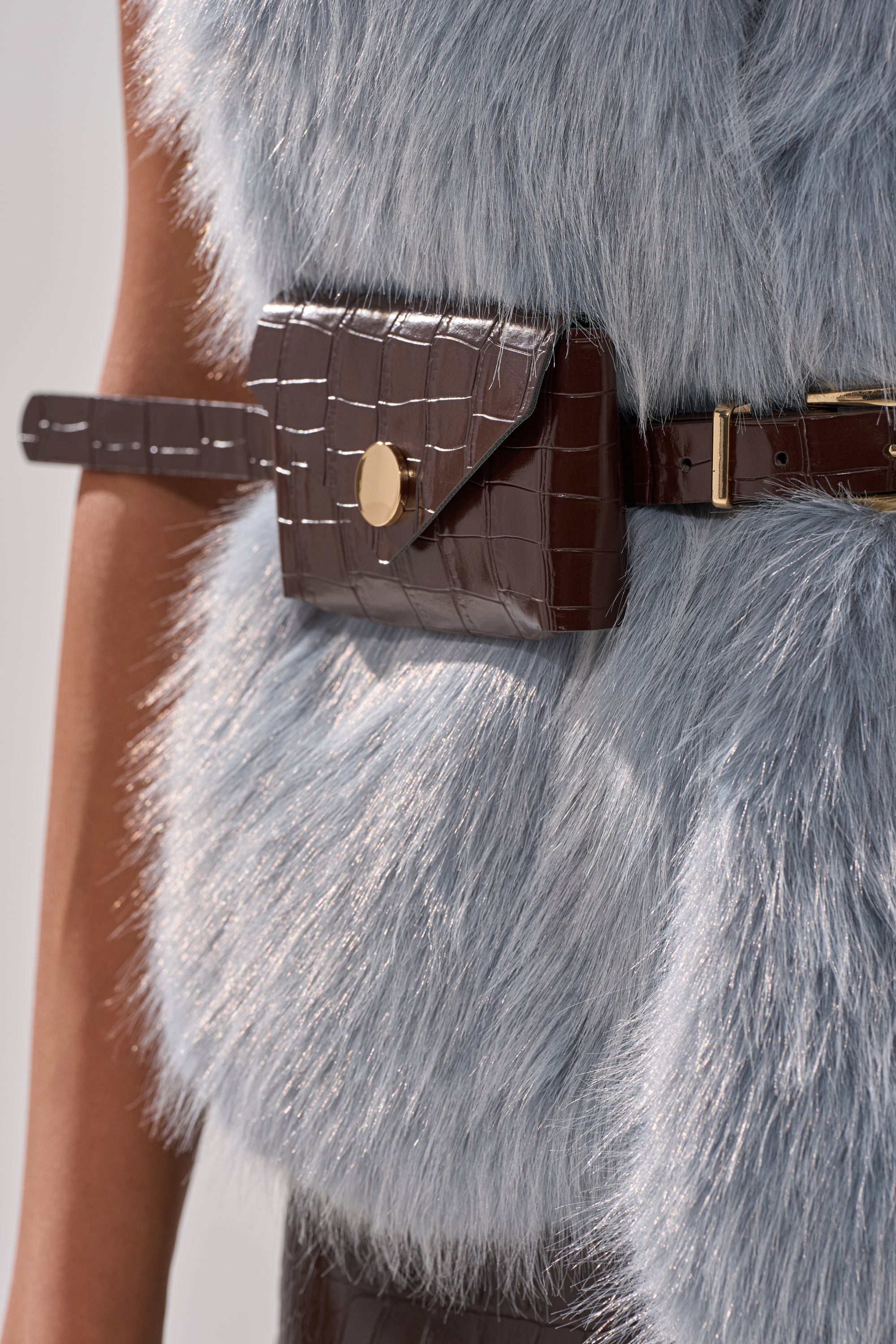 ITS GIVING FUR BLOUSE