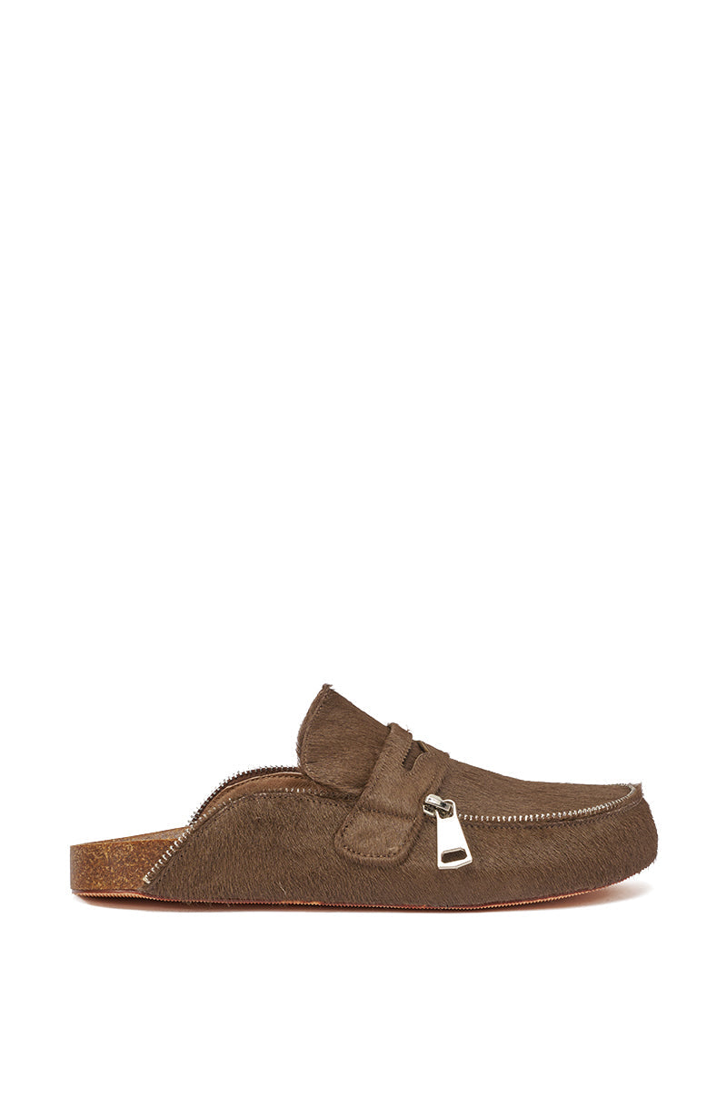 AZALEA WANG LIMERICK CHOCOLATE METAL EMBELLISHMENT FLAT