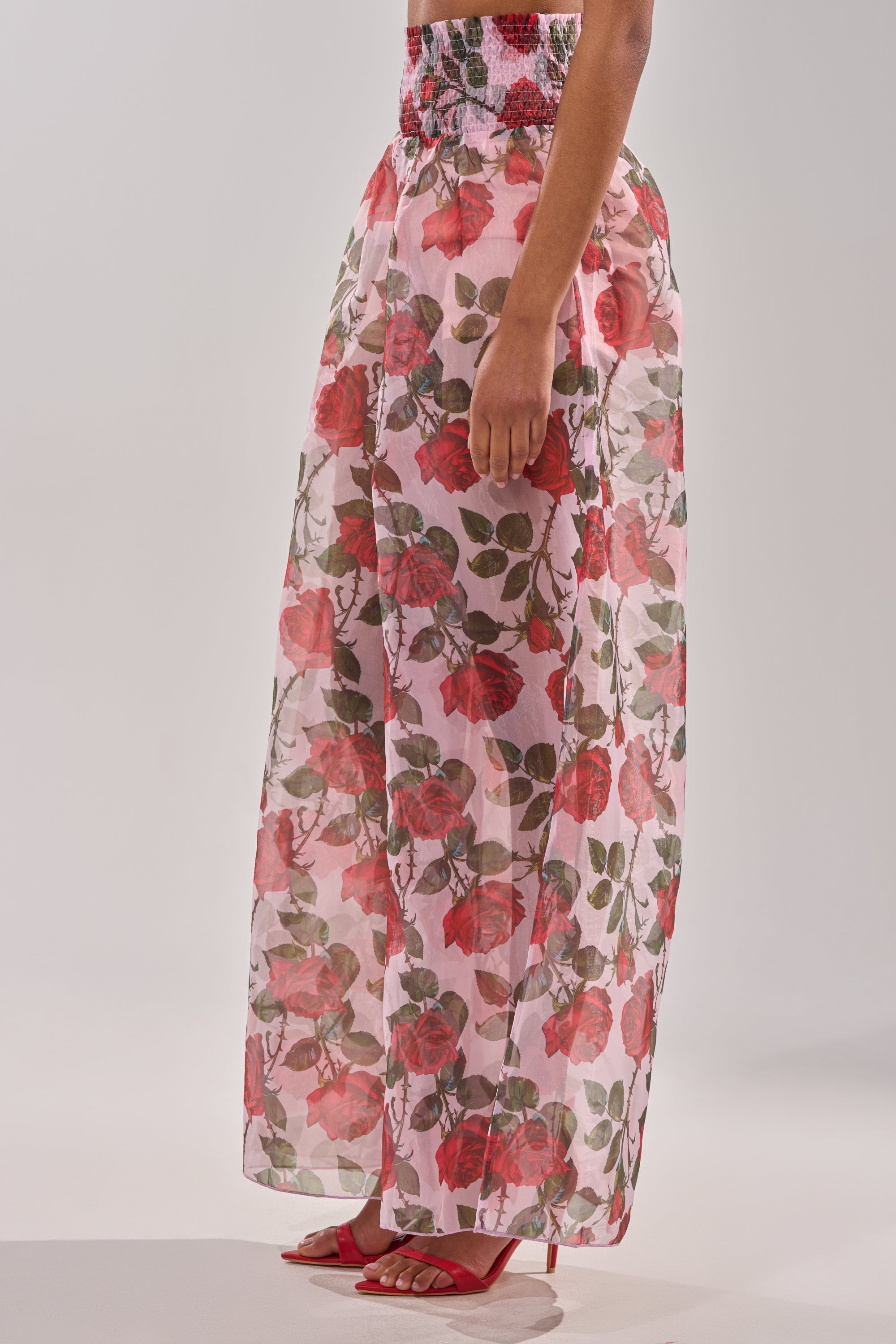 PRETTY GIRL FLORAL TROUSER