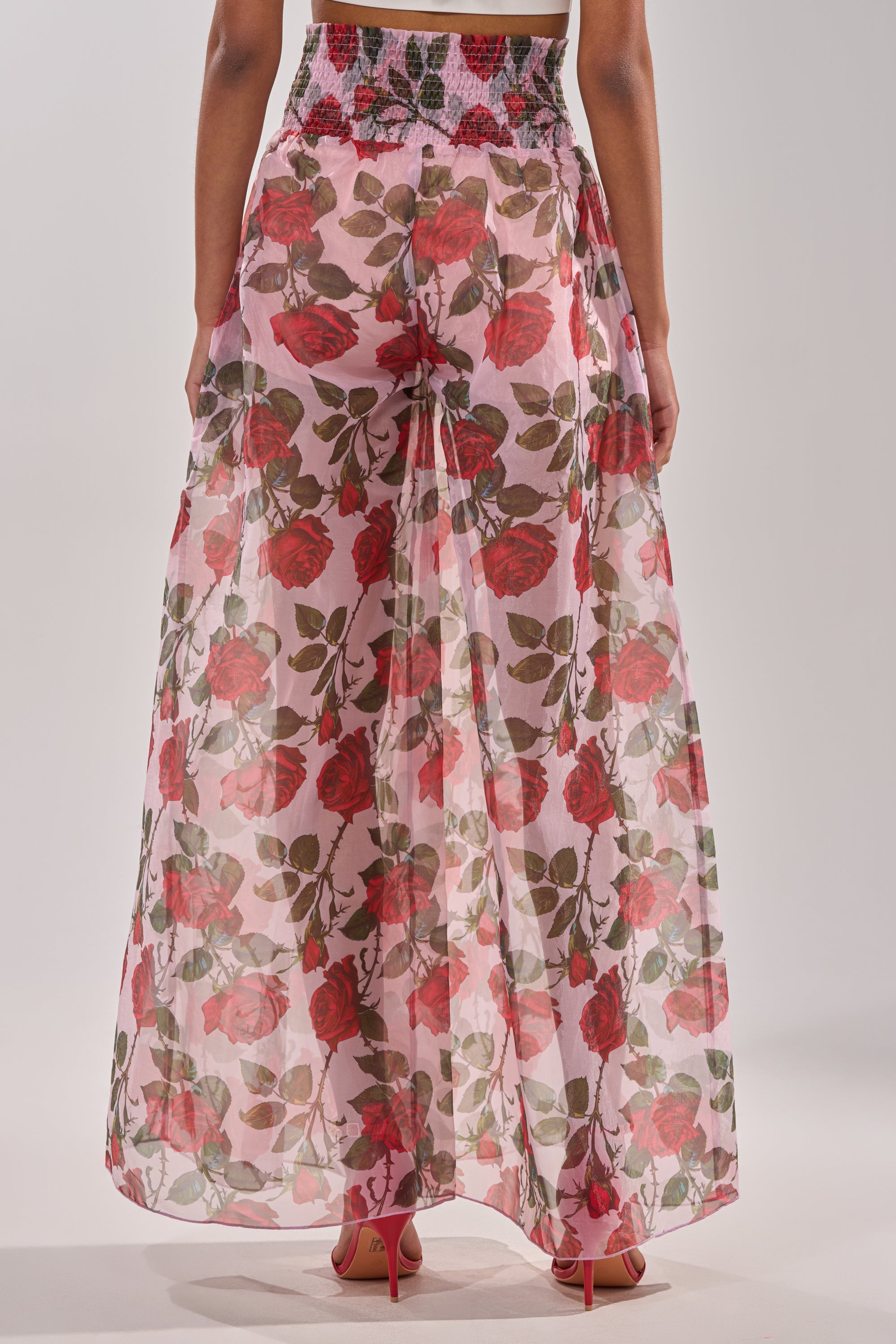 PRETTY GIRL FLORAL TROUSER