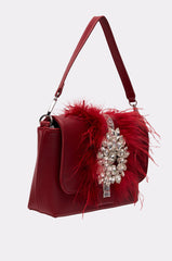 RED CARPET EMBELLISHED PURSE