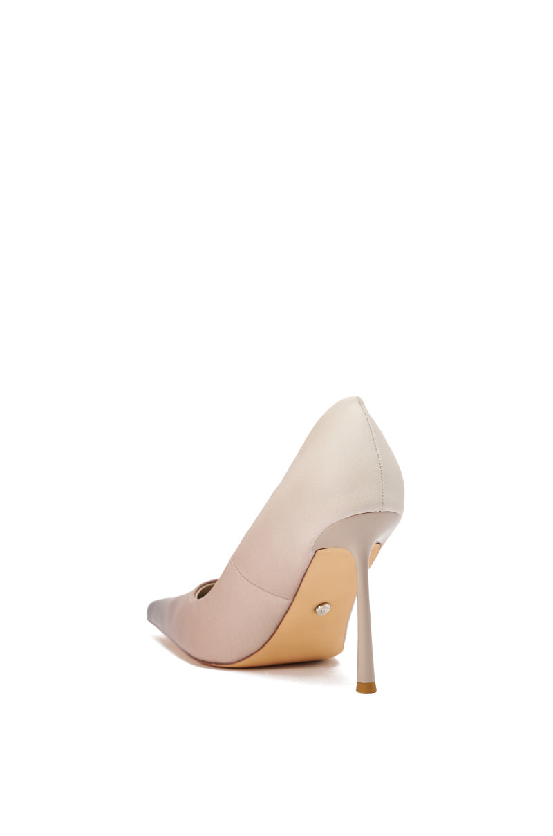 AZALEA WANG BROWN OMBRE EFFECT STILETTO PUMP