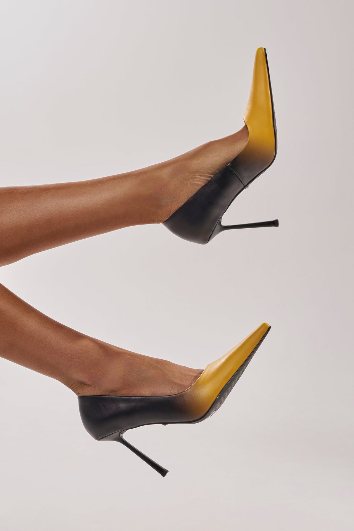 AZALEA WANG YELLOW OMBRE EFFECT STILETTO PUMP