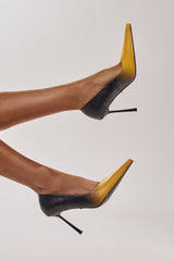 AZALEA WANG YELLOW OMBRE EFFECT STILETTO PUMP