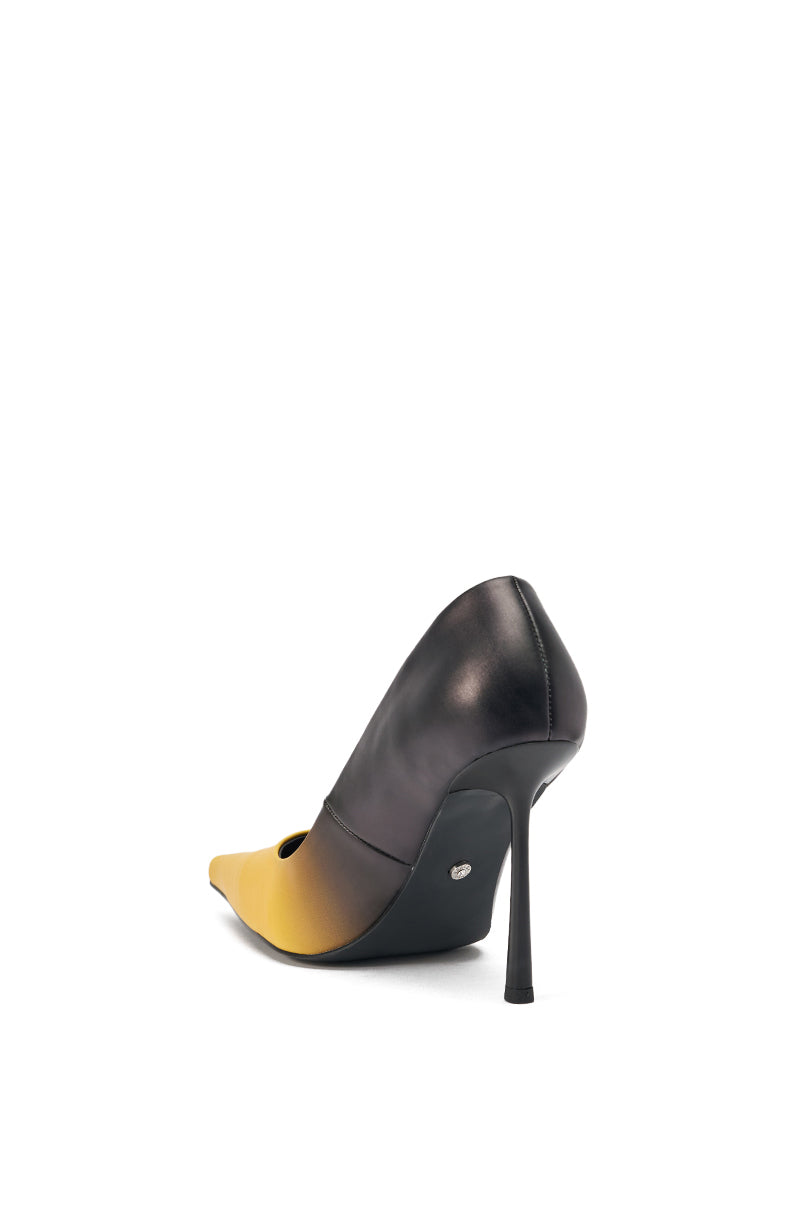 AZALEA WANG YELLOW OMBRE EFFECT STILETTO PUMP