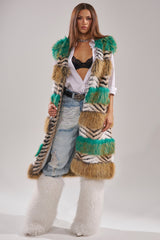 HYDE PARK FAUX FUR VEST