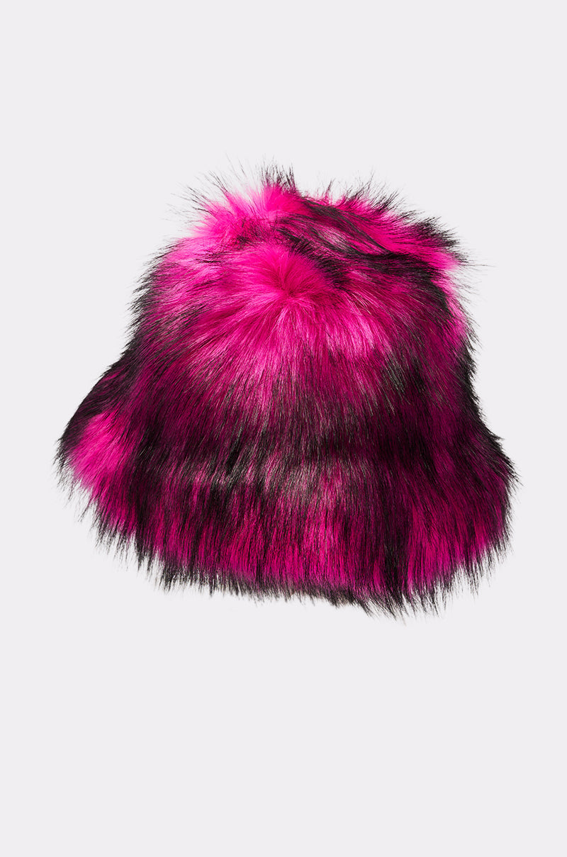 HOTTIE FAUX FUR BUCKET HAT