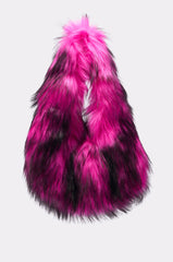 IN NYC FAUX FUR PURSE