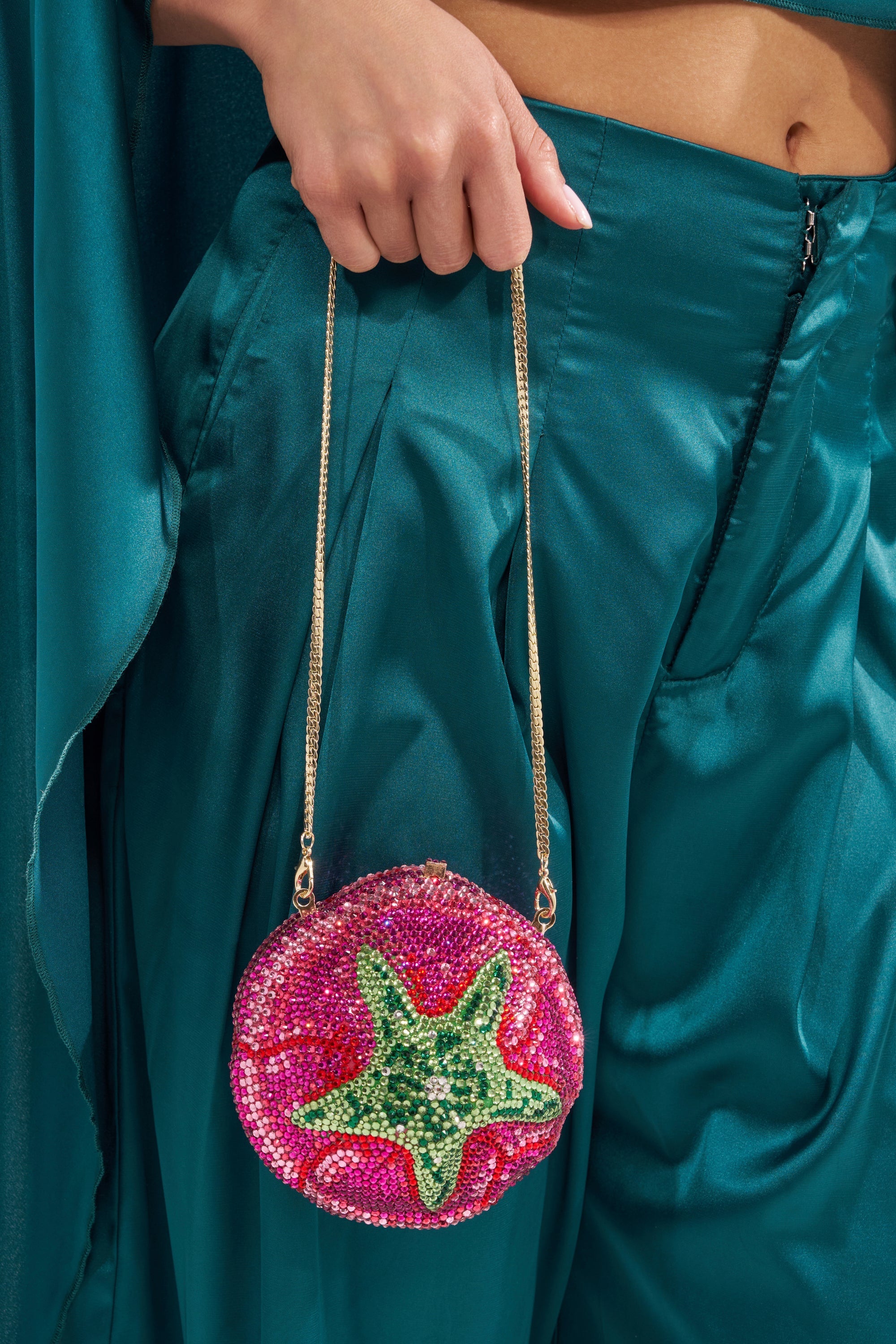 NOT THAT KIND OF ROSE PURSE