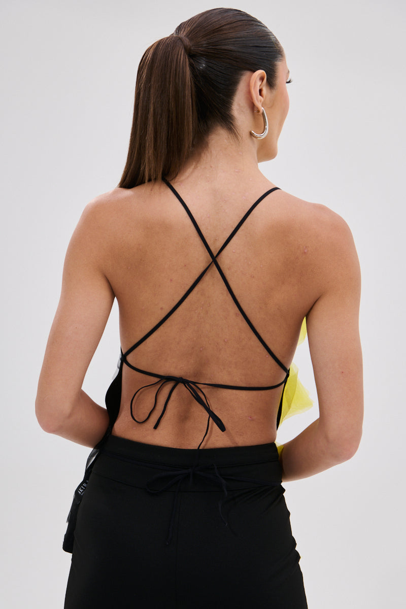 PIPPA MESH BLOUSE